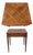 Lillian August Parquet Inlaid 1 Drawer Game Table For Sale
