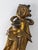 17th Century Ming or Qing Dynasty Chinese Gilt Bronze Daoist Attendant Figure For Sale - Image 13 of 14