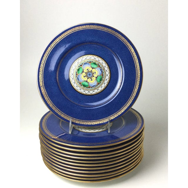 This is a set of 12 dishes. All are in wonderful condition. Some have the J.E.Caldwell Philadelphia mark along with the...