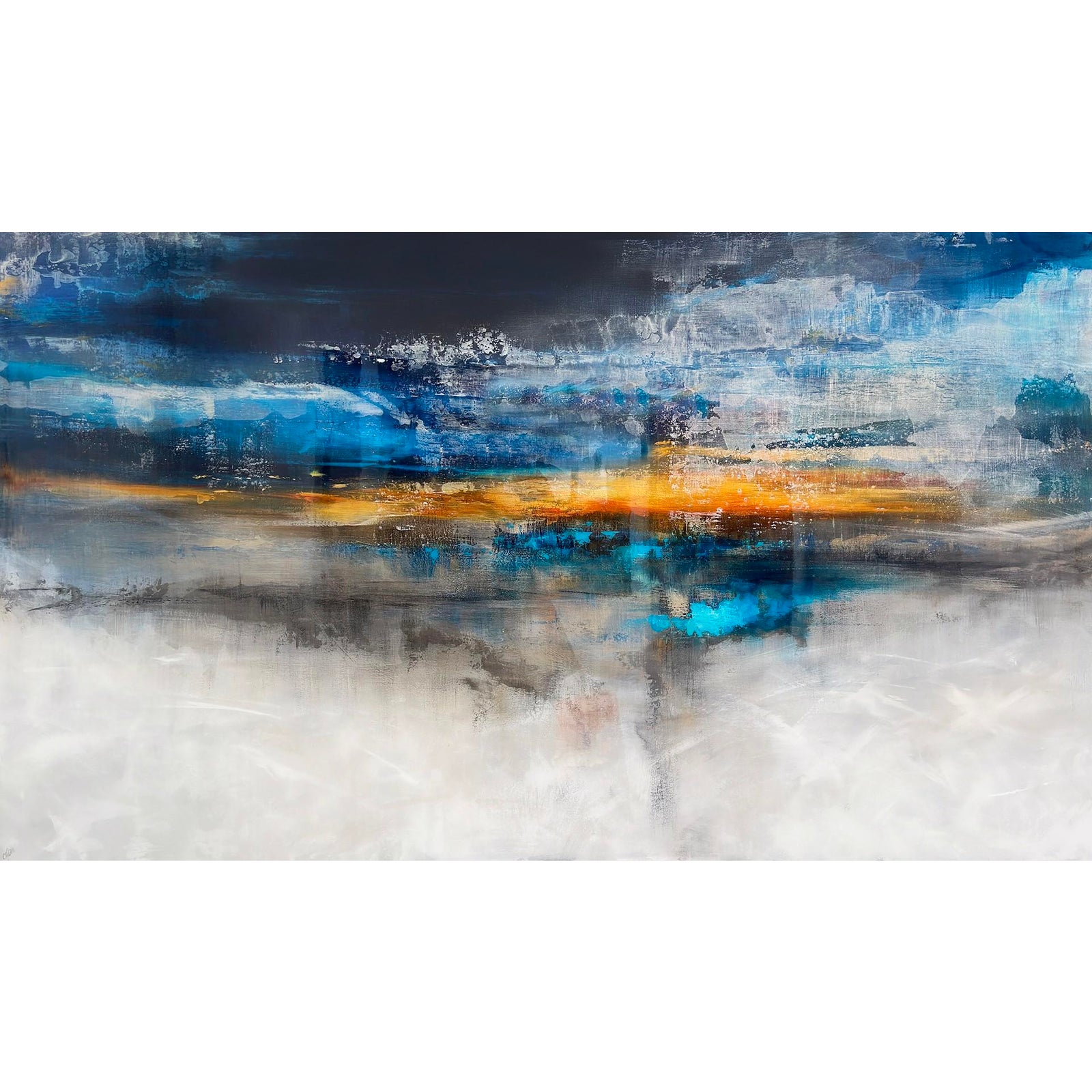 Above The Clouds by Brian O'Neill | Acrylic on panel with resin ...