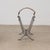 1940s 1940s French Iron and Leather Magazine Rack For Sale - Image 5 of 9