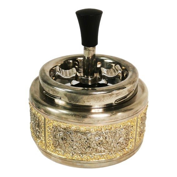 Art Deco Revolving Ashtray, Erhard, Germany, 1960s For Sale