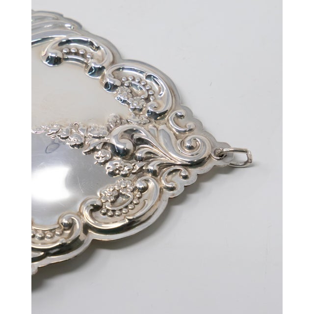 Silver 2001 Wallace Silversmiths Angel Ornament For Sale - Image 8 of 10