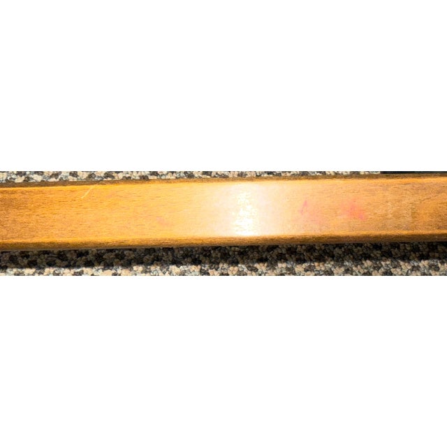 1950s Illuminati Wikkelso Teak Danish Modern Rush Woven Lounge Chair For Sale - Image 12 of 14