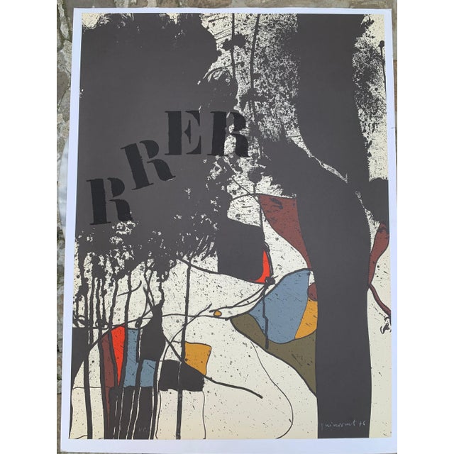 Paper Josep Guinovart, Composition (RRER), 1976, Lithograph For Sale - Image 7 of 7