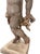 Taupe 18th Century Large Bavarian Baroque Polychrome and Parcel-Gilt Carved Wood Putto.. For Sale - Image 8 of 12