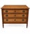 Louis XVI Light Walnut Chest of Drawers with Three Drawers and Fluted Motifs, 1930s For Sale - Image 13 of 13