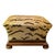 19th Century English Mahogany Upholstered Stool With Flared Form For Sale - Image 10 of 12
