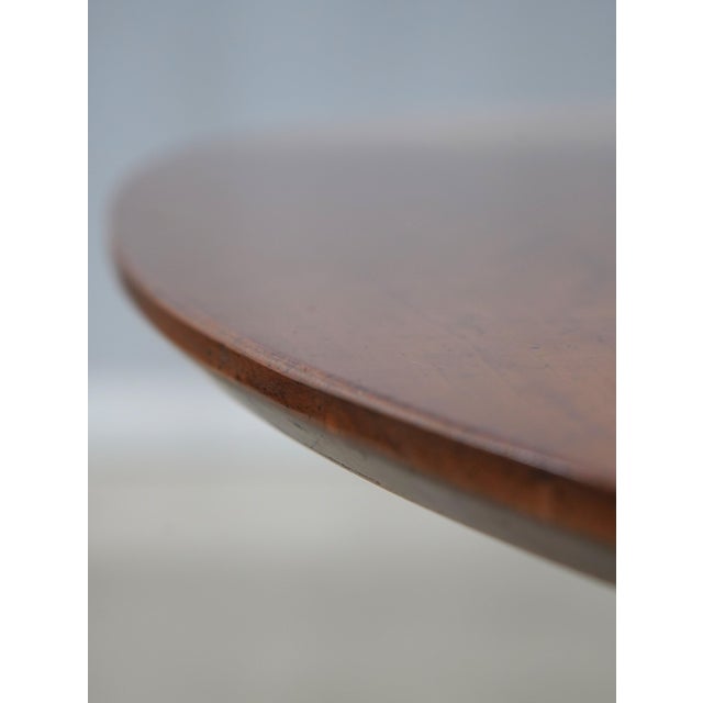 Wright Table Co Walnut Drop Leaf Table For Sale - Image 11 of 17
