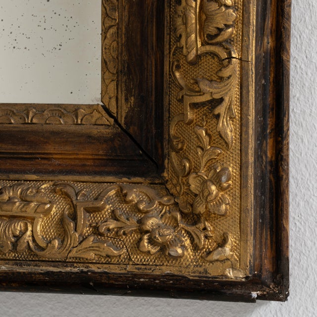 Late 19th Century Louis Philippe Wall Mirror, Antique, France, Circa 1880 For Sale - Image 5 of 8