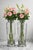 French Crystal Vases With Silverplate Mounts, a Pair For Sale - Image 4 of 4