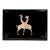 1970s Mid-Century Hollywood Regency Boho Chic Safari Couroc Giraffe Tray, Extra Large. For Sale