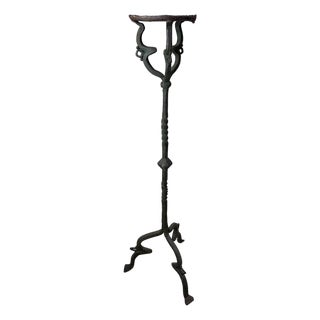 Attributed Samuel Yellin Wrought-Iron Plant Stand, Early 20th Century For Sale