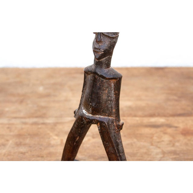 Yoruba Youth's Carved African Slingshot For Sale - Image 4 of 6