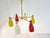 Mid-Century Coloured Chandelier, 1950s For Sale - Image 4 of 13