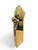 Elegant abstract sculpture in solid bronze, created during the 1970s and signed and numbered by the artist. This refined...