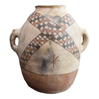 Moroccan Ceramic Vessel I For Sale