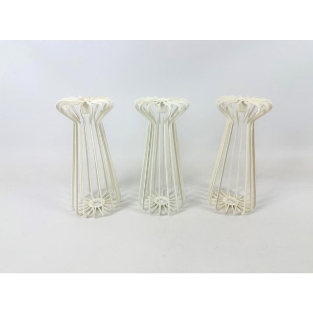 Vintage String Candleholders attributed to Ehlén Johansson for Ikea, 1980s, Set of 3 For Sale - Image 11 of 11
