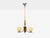 Art Deco Swedish Art Deco, Pendant Light, Burl, Cord, Glass, Chrome, Sweden, 1930s For Sale - Image 3 of 11