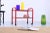 Postmodern Red Metal Trolley from Habitat, 1980s For Sale - Image 10 of 13
