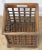 Vintage Oriental Bamboo Waste Paper Basket For Sale - Image 4 of 8