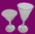 Mid 20th Century Cambridge Caprice Crystal Clear Stemmed Glasses, 10 Water and 6 Wine For Sale - Image 14 of 14