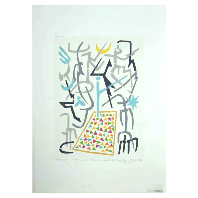 Leo Guida, The Judgment, Original Etching, 1984 For Sale