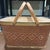 Umbra 20th Century Cool Retro MCM bamboo decor basket 26" tall For Sale - Image 4 of 18
