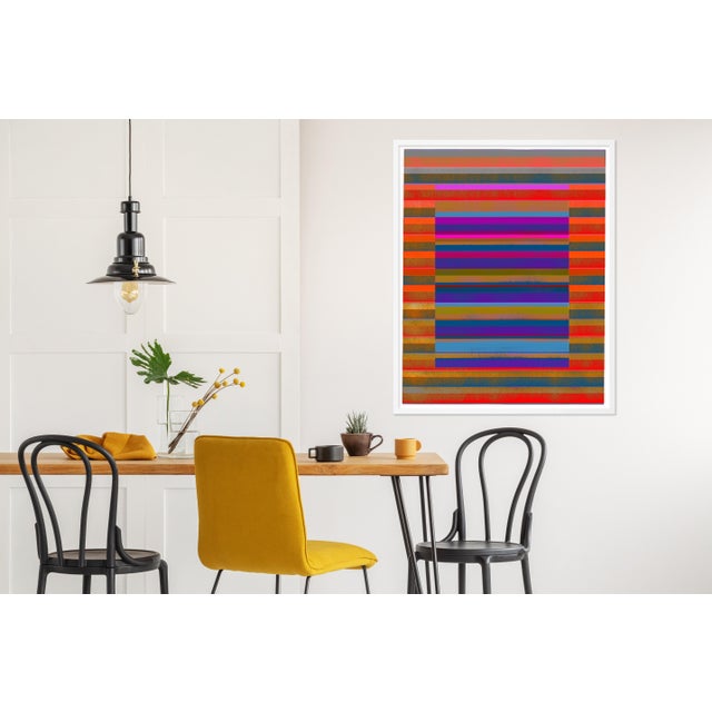Contemporary The Treasury of Unceasing Play by David Grey, Art Print in White Frame, Medium For Sale - Image 3 of 4