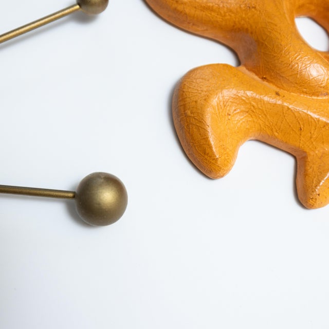 1950s Mid-Century 50's Frederic Weinberg "Gemini" Starburst Wall Sculpture For Sale - Image 5 of 9