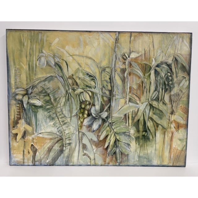 Title: Backyard Series V Artist: Louise Freshman brown Year: 2007 Medium: Acrylic and Charcoal on Canvas Dimensions: 48" W...