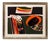1970s Pierre Celice Abstract Lithograph, Framed For Sale