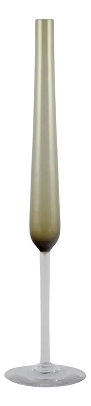 Swedish Glass Tulip Vase on Foot by Bengt Orup for Johansfors, 1970s