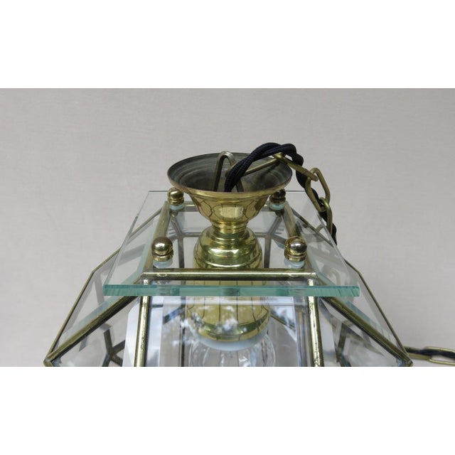 Art Nouveau Octagon Ceiling Light in the style of Adolf Loos For Sale - Image 12 of 18