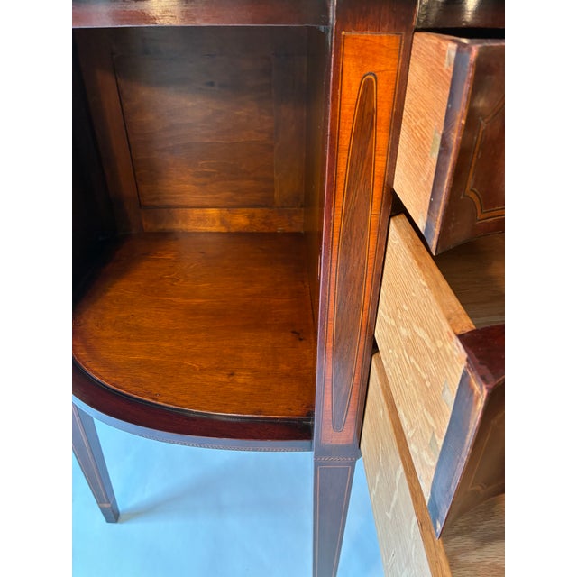 Bench Made Mahogany Inlayed Sideboard For Sale - Image 15 of 15