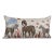 Suzani Horse Cushion Cover 18'' X 34'' For Sale
