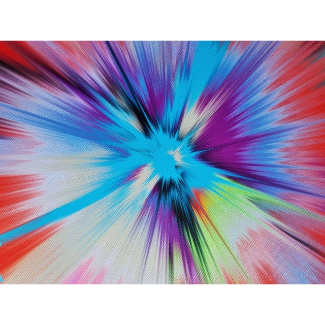 Damien Hirst, The (Spin) Heni H12-3, 2023, Giclee Print on Canvas For Sale - Image 3 of 7