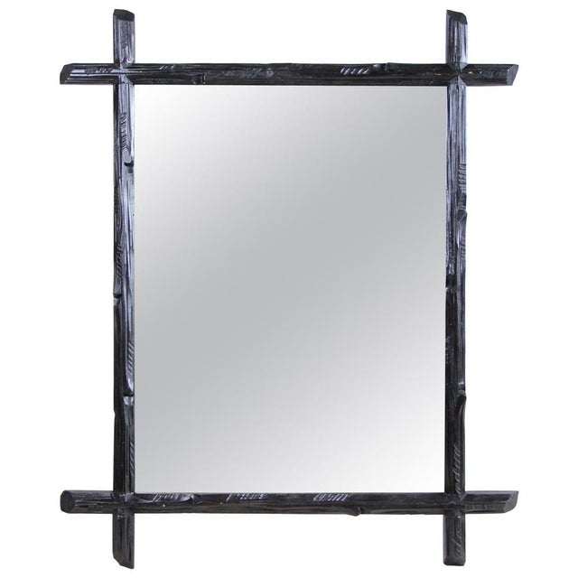 Austrian Black Forest Basswood Wall Mirror, 1880s For Sale - Image 16 of 16