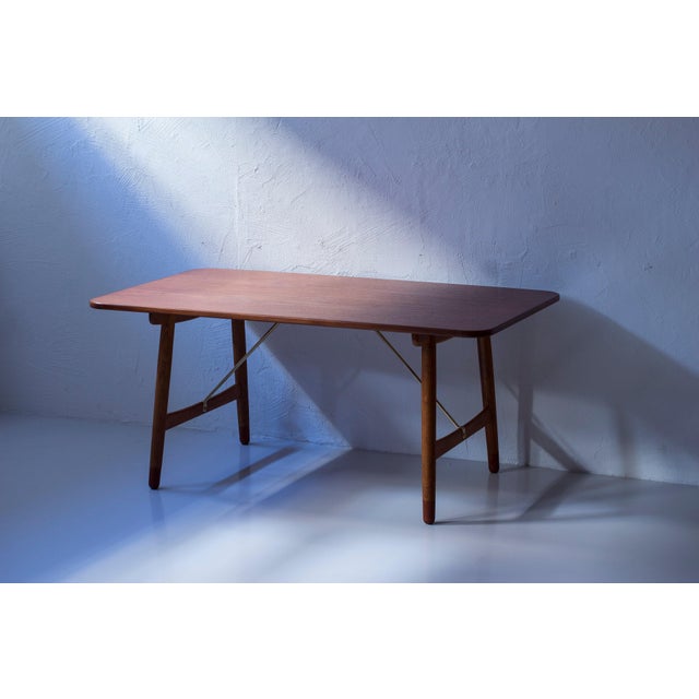 Hunting Table by Børge Mogensen, 1950s For Sale - Image 16 of 18