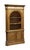 Georgian Revival knotty pine alcove cabinet. This is an unusual piece contrasting the rustic, country appeal of knotty...
