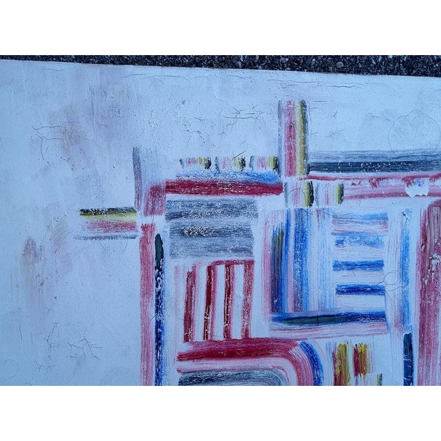 Abstract Composition, 1997, Oil on Canvas For Sale - Image 11 of 18