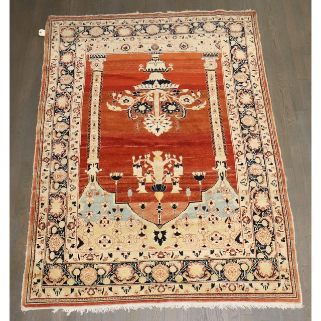 a mid 19th century scroll motif very fine hadji jali tabriz