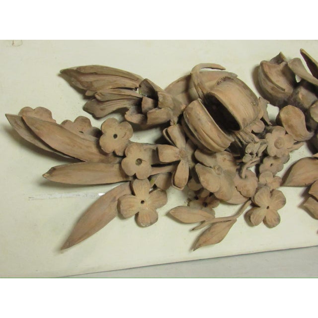 Antique French Architectural Carved Wood Fragment For Sale - Image 4 of 17