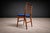 Set of Eight Dining Chairs in Caviuna Wood & Fabric, Giuseppe Scapinelli, 1950s - Lot 685 For Sale - Image 9 of 14