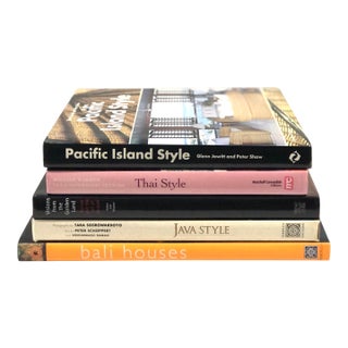 Curated Asian Inspirated Books - Set of 5 For Sale