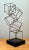 Vintage Geometric Metal Cube Sculpture For Sale In West Palm - Image 6 of 12