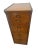 1910s Antique Yawman and Erbe Tiger Oak Vertical File Cabinet Arts and Crafts C1910 For Sale - Image 5 of 12