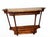 A stunning console table made of Pecan wood with stunning, understated, unique features. The wood has a rich, varied grain...