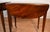 Wood 1930s Pair of Weiman Regency Mahogany & Leather Top Pembroke Side / End Tables For Sale - Image 7 of 18