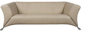 322 Three-Seater Sofa in Leather from Rolf Benz